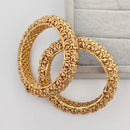 Rajwadi Collection Premium Gold Plated Openable Bangles Set