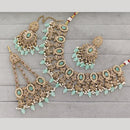 Rajwadi Collection Luxury Crystal Stone And Pearl Designer Necklace Set