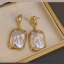 VF Collection Gold Plated Dangler Earrings