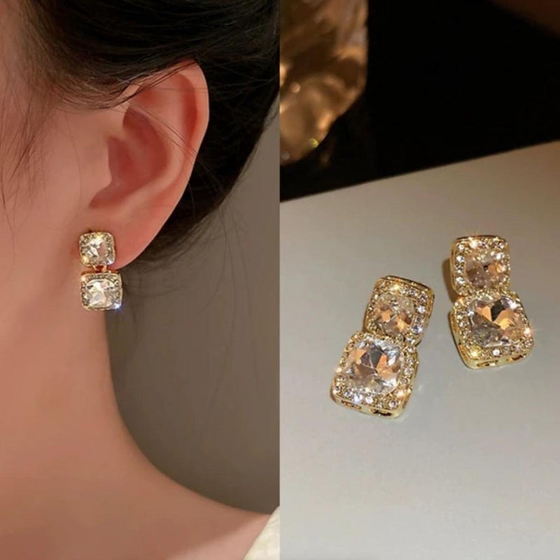 VF Collection Gold Plated Studs Earrings