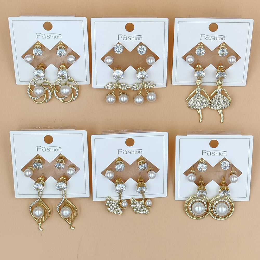 MD Art Dangler Earrings (Mix Design)