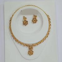 Sanjana Jewels Gold Plated Austrian Stone Necklace Set