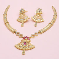 Sanjana Jewels Gold Plated Austrian Stone Necklace Set