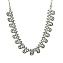 Urthn Silver Plated Elegant Austrian Stone Necklace set .(Pack of 3)