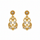 Urthn Gold Plated Elegant Austrian Stone Necklace set(Pack of 3)