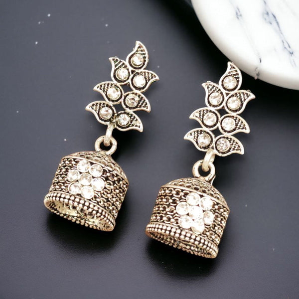 Maharani Jewels Austrian Stone Jhumki Earrings