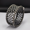 Maharani Jewels Oxidised Plated Openable Kada