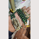 Maharani Jewels Austrian Stone Temple Long Necklace Set