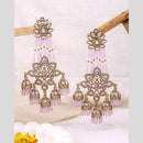 Maharani Classic Radiance Kundan And Pearl Jhumki Earrings Perfect for Festive Wear