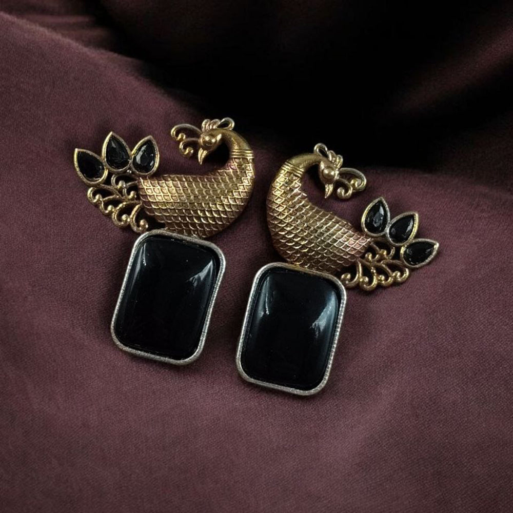 Maharani Regal Shine Pota Stone Dangler Earrings