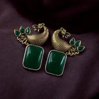 Maharani Regal Shine Pota Stone Dangler Earrings