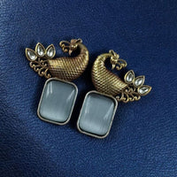 Maharani Regal Shine Pota Stone Dangler Earrings