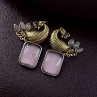 Maharani Regal Shine Pota Stone Dangler Earrings
