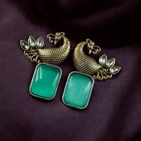 Maharani Regal Shine Pota Stone Dangler Earrings