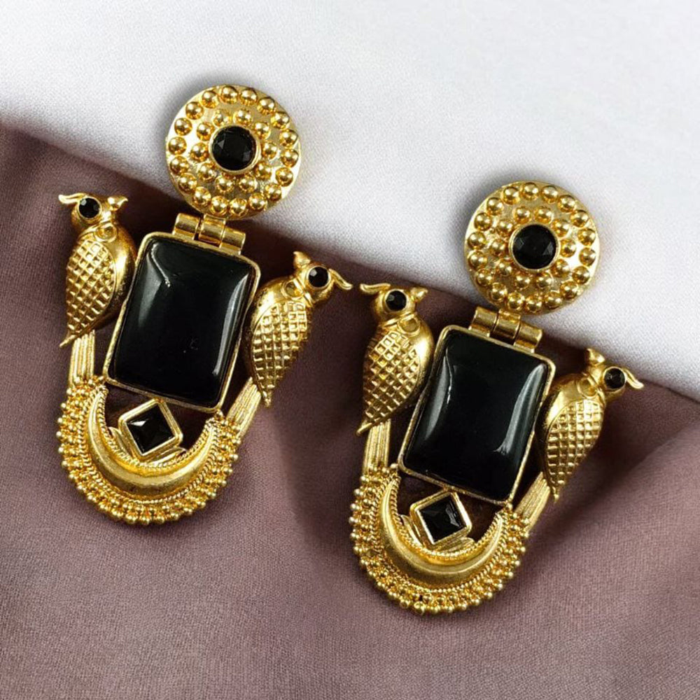 Maharani Regal Shine Pota Stone Dangler Earrings