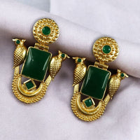 Maharani Regal Shine Pota Stone Dangler Earrings