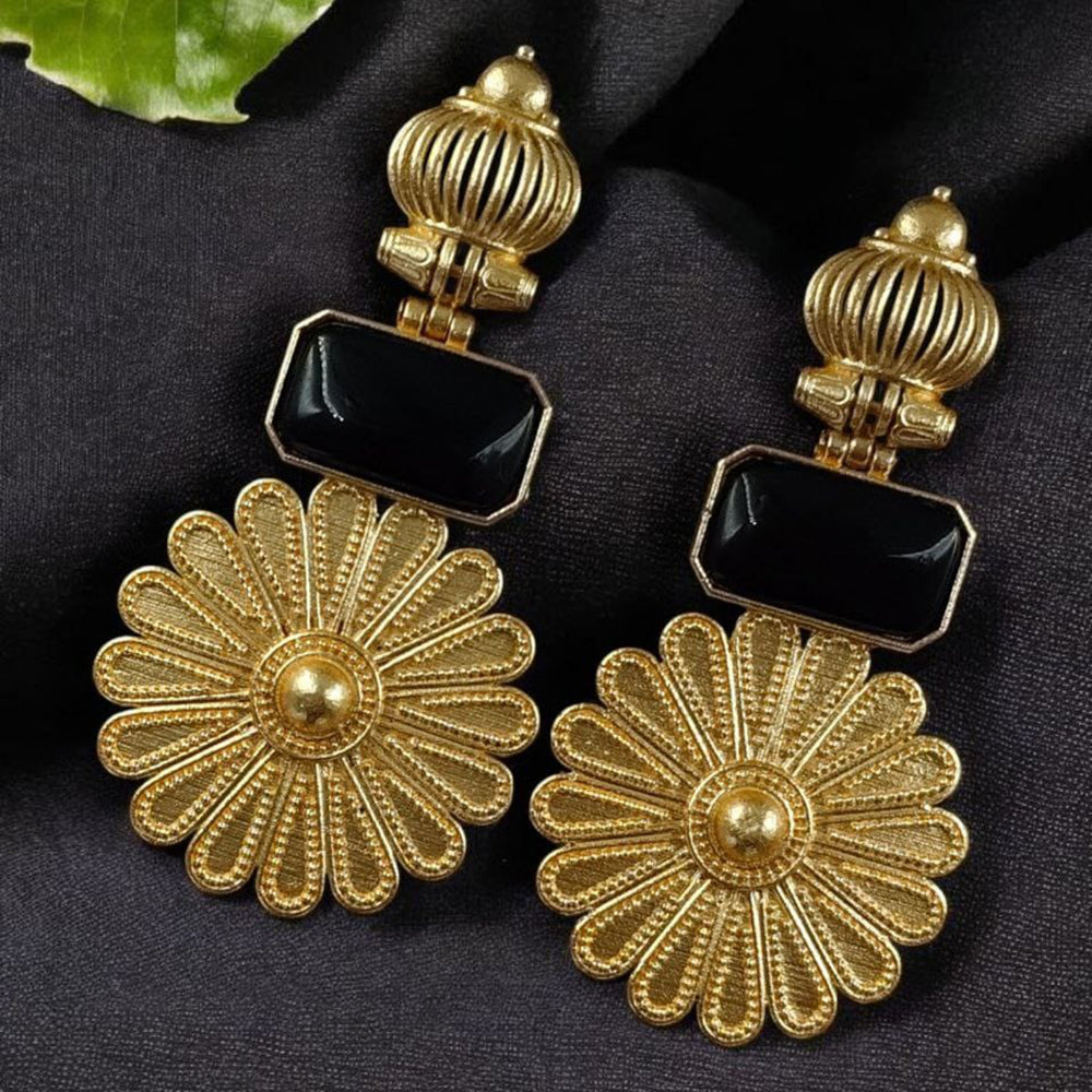 Maharani Regal Shine Pota Stone Dangler Earrings