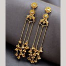 Maharani Jewels Regal Pota Stone And Pearl Ethnic Kashmiri Dangler Earrings