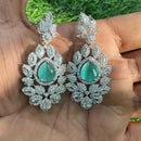 Royal Kundan Jewellery Glam American Diamond Dangler Earrings