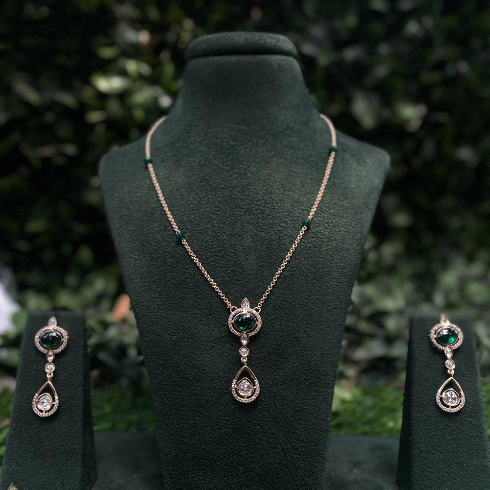 Royal Kundan Jewellery Polki Kundan Festive Necklace Set