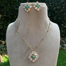 Royal Kundan Jewellery Polki Kundan Festive Necklace Set