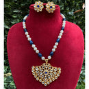 Royal Kundan Jewellery Polki Kundan Stone And Pearl Festive Necklace Set