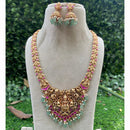 Royal Kundan Jewellery Pota Stone And Beads Divine Temple Collection Necklace Set