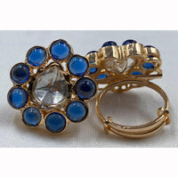 Royal Kundan Jewellery Kundan Stone Finger Ring