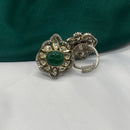 Royal Kundan Jewellery Polki Kundan Stone Finger Ring