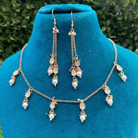 Royal Kundan Jewellery Polki Kundan Beads And Pearl  Necklace Set