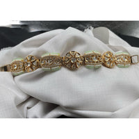 Royal Kundan Jewellery Royal Heritage Polki Kundan And Pearls Bracelet