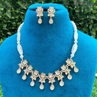 Royal Kundan Jewellery Heritage Polki Kundan And Pearl Necklace Set