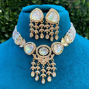 Royal Kundan Jewellery Heritage Polki Kundan And Pearl Necklace Set