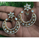 Royal Kundan Jewellery Classic Queen Polki Kundan And Pearl Dangler Earrings