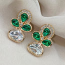 Royal Kundan Jewellery Designer Kundan Stone Dangler Earrings