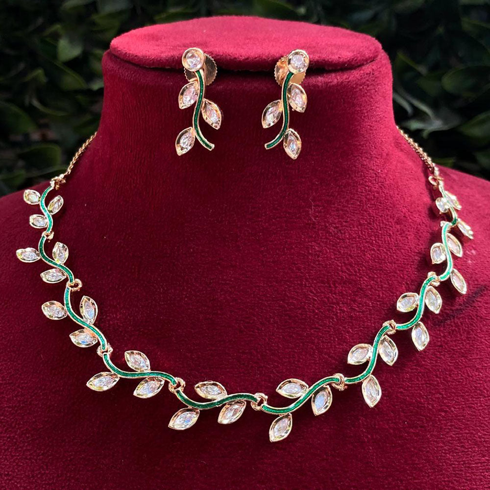 Royal Kundan Jewellery Heritage Polki Kundan And Meenakari Necklace Set