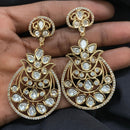Royal Kundan Jewellery Royal Look Polki Kundan Stone Dangler Earrings