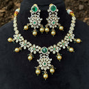 Royal Kundan Jewellery Heritage Polki Kundan Stone And Pearl Necklace Set