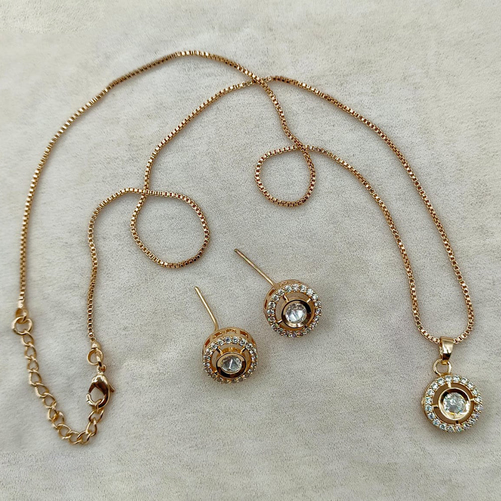 Royal Kundan Jewellery Elegant Polki Kundan Chain Pendant Set for Women