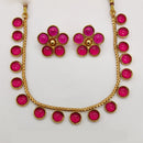 Royal Kundan Jewellery Grand Pota Stone Necklace Set