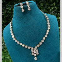 Royal Kundan Jewellery Grand Polki Kundan Stone Neckalce Set