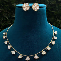 Royal Kundan Jewellery Grand Polki Kundan Stone Neckalce Set