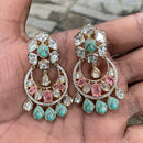 Royal Kundan Jewellery Royal Look Polki Kundan Stone Dangler Earrings