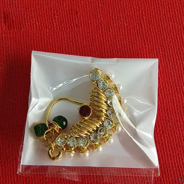 Disha Imitation Gold Plated Austrian Stone Nath