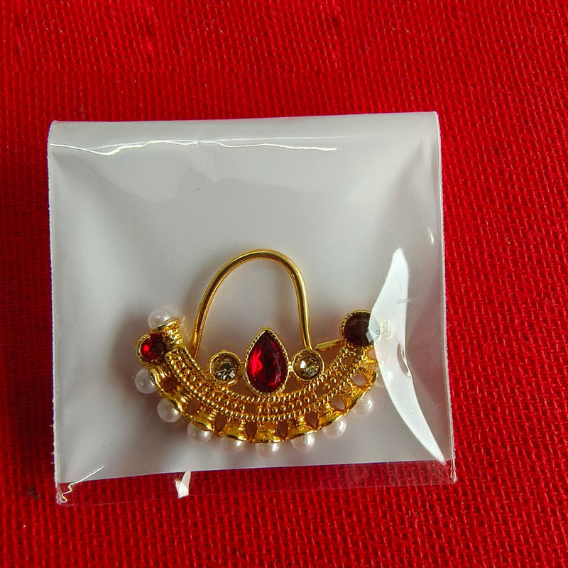 Disha Imitation Gold Plated Austrian Stone Nath