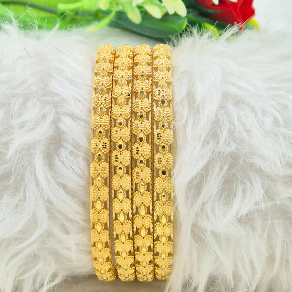 Shreenath Sales Gold Plated Bangles Set