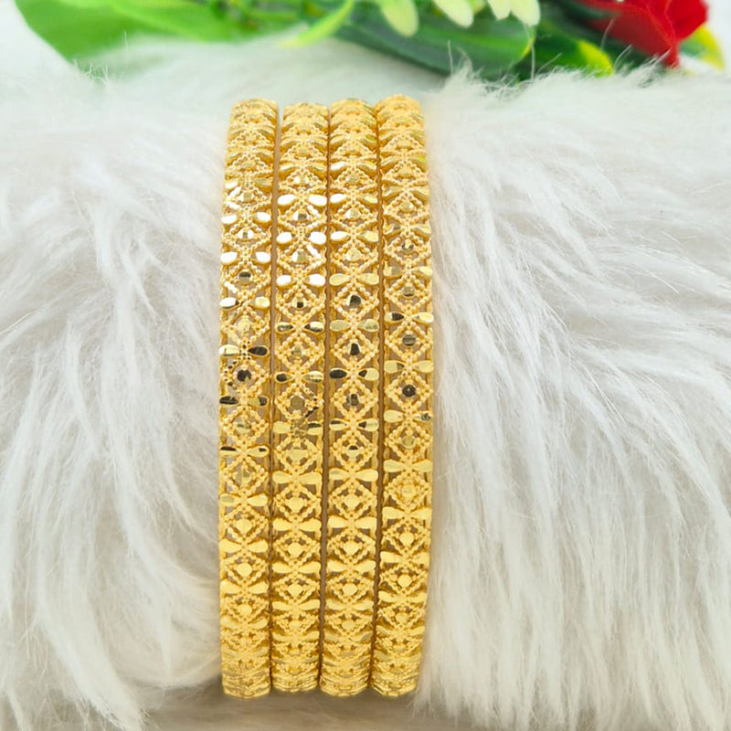 Shreenath Sales Gold Plated Bangles Set