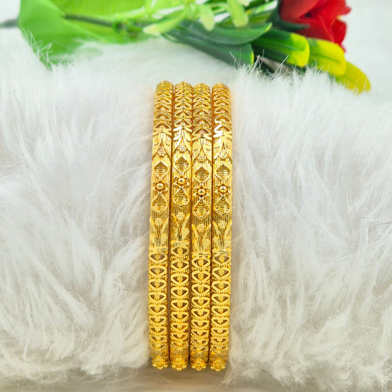 Shreenath Sales Gold Plated Bangles Set