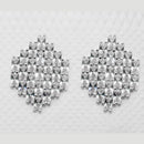 Urthn Cubic Zirconia Stone Classic Stud Earrings
