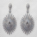 Urthn Premium Quality Cubic Zirconia Stone Dangler Earrings 